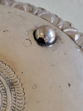 Burmese - Thai - Lao Silverplate Offering Bowl with scenes from the Vessantara Jataka Repoussed and Chased