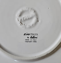 15" 1990 Italian Bellini Handpainted Ceramic Pasta Serving Bowl