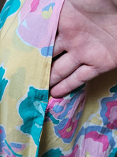 Laura Ashley Signature Print Vintage Early 1980's Dress Small
