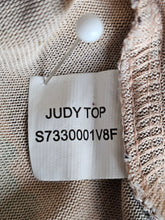 Diane Von Furstenberg Judy Wrap Silk Top Vintage Collection Camouflage Print Size 4