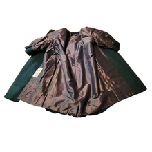 Christian Dior New York Vintage Demi-Couture Forest Green Mohair Coat