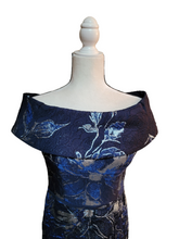 Rickie Freeman for Teri Jon Off Shoulder Metallic Flower Jacquard Gown 6