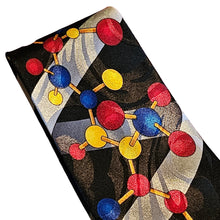 Steven Harris Men's DNA Double Helix Scientist Necktie Black Necktie