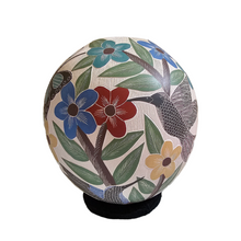 Pre-owned Handcrafted Sgraffito Pot by Mata Ortiz artist Blanca Isela Arras Olivas