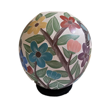 Pre-owned Handcrafted Sgraffito Pot by Mata Ortiz artist Blanca Isela Arras Olivas