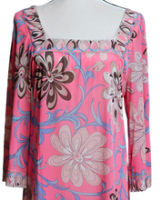 1960’s Vintage Emilio Pucci for Formfit Rogers Signature Fabric Slip Dress Medium