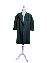 Christian Dior New York Vintage Demi-Couture Forest Green Mohair Coat