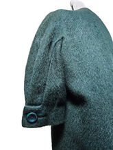 Christian Dior New York Vintage Demi-Couture Forest Green Mohair Coat