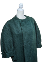Christian Dior New York Vintage Demi-Couture Forest Green Mohair Coat