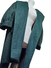 Christian Dior New York Vintage Demi-Couture Forest Green Mohair Coat