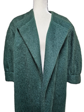 Christian Dior New York Vintage Demi-Couture Forest Green Mohair Coat