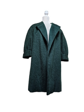 Christian Dior New York Vintage Demi-Couture Forest Green Mohair Coat