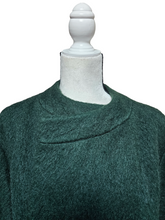 Christian Dior New York Vintage Demi-Couture Forest Green Mohair Coat