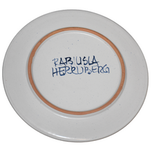 Vintage Rabiusla Herrliberg Ursula Schneider Ceramic Plate Zurich Switzerland Studio