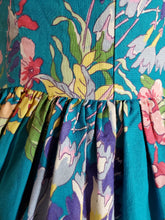 1980’s Vintage Laura Ashley Midi Cotton Dress and Jacket with Signature Ashley Floral Print