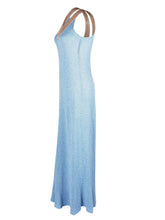 Vintage Designer Sally Levison Originals Crochet Maxi Dress