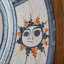 Tonala Mexican Folk Art Hand Painted Pottery Charger