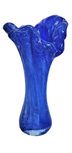 Tarmo Maaronen Kristalli Tuusulanjarven Finnish Signed Vintage Art Glass Vase
