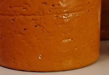 Rare Aldo Londi Handcrafted Bitossi Orange Grove Covered Jar