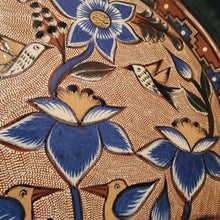 Vintage Handcrafted Capula, Michoacan, Mexico Pottery Charger