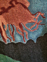 21st Century Woven Tapestry Blanket Throw Mexican 1940's Pictorial Sarape Theme