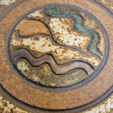 Jack Wells Handcrafted Stoneware Round Covered Box