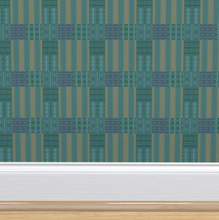 Bluegreen Collection No. 9 Grasscloth Wallpaper