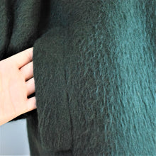 Christian Dior New York Vintage Demi-Couture Forest Green Mohair Coat