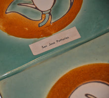 Set of 17 Mission San Jose Potteries Calla Lily Arts & Crafts Tiles c. 1940's