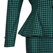 Victor Costa 20th Century Herringbone 2-piece Skirt Suit Small