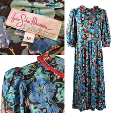 Vintage Prairie Dress by Jane Schaffhausen Belle France Size 12