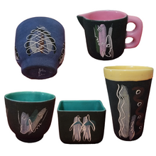 Charles and Alice Smith California Pottery Collection Set of 5