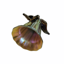 Iridescent Art Glass Flower by Lundberg Studios of California