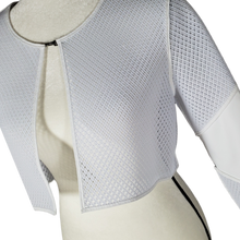 Elie Tahari Mesh Bolero Jacket Vest Petite Small