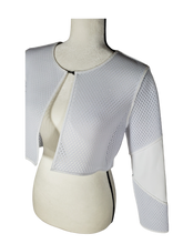 Elie Tahari Mesh Bolero Jacket Vest Petite Small
