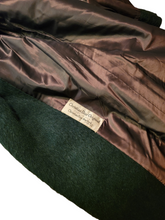 Christian Dior New York Vintage Demi-Couture Forest Green Mohair Coat