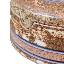 Jack Wells Handcrafted Stoneware Round Covered Box