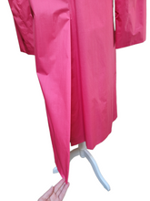 Vintage 1974 Pauline Trigere for Bergdorf Goodman Custom Made for Mrs. Whitfield Pink Raincoat