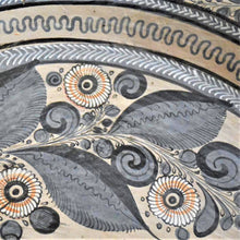 Tonala Mexican Folk Art Hand Painted Pottery Charger