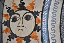 Tonala Mexican Folk Art Hand Painted Pottery Charger