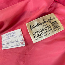 Vintage 1974 Pauline Trigere for Bergdorf Goodman Custom Made for Mrs. Whitfield Pink Raincoat