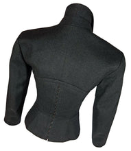 Vintage ALAIA Fall/Winter 1987 Runway Collection Wool Corset Skirt Suit