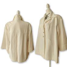 Vintage 1980's Karl Lagerfeld Lightweight Swing Coat Jacket