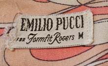 Load image into Gallery viewer, 1960’s Vintage Emilio Pucci for Formfit Rogers Signature Fabric Slip Dress Medium