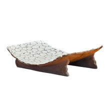 Hand Built Pottery Clay Centerpiece Signed 17.5"