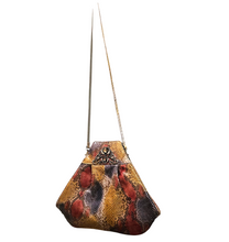 Vintage Novita Knishay Skinart Exclusives New York 1980s Handbag Clutch