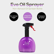 Evo Oil Sprayer Bottle, Non-Aerosol for Olive Oil and Cooking Oils, 18-ounce Capacity