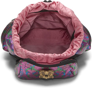 Pre-Loved Gucci Multicolor Brocade Tiger Head Animalier Backpack Small, Multi - paid link