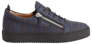 Giuseppe Zanotti Frankie Fabric Low Top Sneakers Signature Detail - paid link