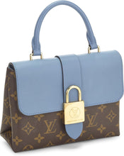 Pre-Loved Louis Vuitton Blue Monogram Canvas Locky BB, Blue